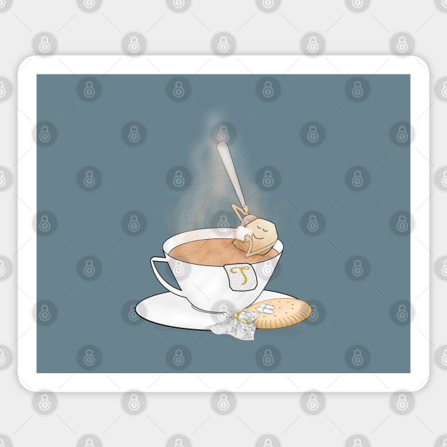 tea break Sticker by shackledlettuce